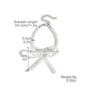Necklace Imitation Pearl Geometric Beaded Bow Ballet Style Electroplating