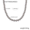 Necklace Imitation Pearl Geometric Handmade Women's Jewelry