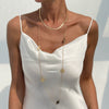 Necklace Iron Copperclad Iron Sheet Snake Bone Chain Hip Hop Punk Style Geometric Electroplated For Women