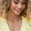 Necklace Jewelry Colorful Zircon Marine Animal Cross Chain Style