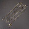 Necklace Jewelry Copper Plated 18K Gold Crown Ushaped Geometric Letters Numbers Text Inlaid Zircon Pendant