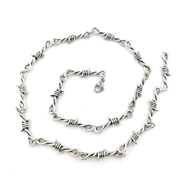 Necklace Jewelry Metal Hip Hop Punk Natural Style Electroplating Diy Jewelry Accessories