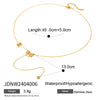 Necklace Jewelry Stainless Steel Titanium Steel Geometric Tassel Pendant Electroplating For Women