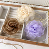 Necklace Mesh Wax Rope Chain Handmade Flower Design For Women