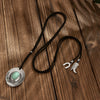 Necklace Metal Alloy Flannel Geometric Retro Style