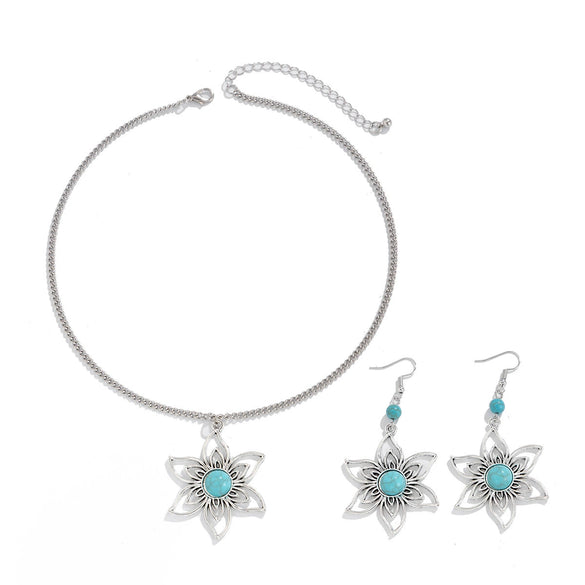 Necklace Metal Alloy Geometric Microinlay Ochain Jewelry