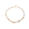 Necklace Natural Freshwater Pearl Geometric Handmade Women's