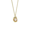 Necklace Natural Freshwater Pearl Irregular Copper Geometric Electroplating Luxury Niche Design