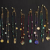 Necklace Natural Pearl Geometric Copper Electroplating Flower Moon Heart Evil Eye Pendant Colorpreserving