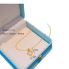 Necklace Natural Shell Heart Titanium Steel Copper Gold Electroplated Geometric Style