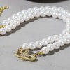 Necklace Pearl Alloy Handmade Star Geometric Styling Pendant Jewelry For Women