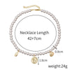 Necklace Pearl Alloy Handmade Star Geometric Styling Pendant Jewelry For Women