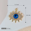 Necklace Pendant Copper Evil Eye Geometric Heart Shape Cartoon Characters Electroplating For Female