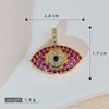 Necklace Pendant Copper Evil Eye Geometric Heart Shape Cartoon Characters Electroplating For Female