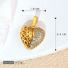 Necklace Pendant Copper Microinlaid Zircon Love Wings Electroplating Animal Zodiac Geometric Shapes Jewelry Accessories
