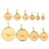 Necklace Pendant Holder Jewelry Accessories Stainless Steel Geometric Electroplated