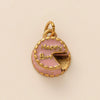 Necklace Pendant Ins Style Stainless Steel Electroplating With Tape Cake Clouds Shoes Ruby Rhinestone Fries Headset Walkman Sapphire