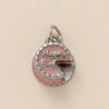 Necklace Pendant Ins Style Stainless Steel Electroplating With Tape Cake Clouds Shoes Ruby Rhinestone Fries Headset Walkman Sapphire