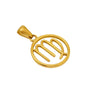 Necklace Pendant Stainless Steel Constellation Electroplating Style For Men And Women Couple