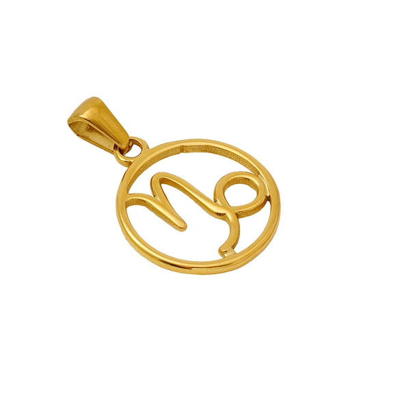 Necklace Pendant Stainless Steel Constellation Electroplating Style For Men And Women Couple