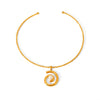 Necklace Pendant Stainless Steel Geometric Open Collar For Women