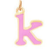 Necklace Pendant Stainless Steel Titanium Steel Pearl Chain Letter Pattern 18K Gold Plated Colorpreserving Dripping Oil
