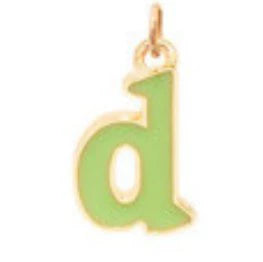 Necklace Pendant Stainless Steel Titanium Steel Pearl Chain Letter Pattern 18K Gold Plated Colorpreserving Dripping Oil