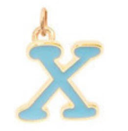 Necklace Pendant Stainless Steel Titanium Steel Pearl Chain Letter Pattern 18K Gold Plated Colorpreserving Dripping Oil
