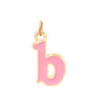 Necklace Pendant Stainless Steel Titanium Steel Pearl Chain Letter Pattern 18K Gold Plated Colorpreserving Dripping Oil