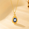 Necklace Pendant Titanium Steel Stainless Steel Water Drop Geometric Dripping Oil Style For Women