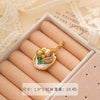 Necklace Pendant Universal Buckle Copper Electroplated Fashion Geometric Heart Flower Leaves Drop Shape Star Accessories
