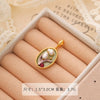 Necklace Pendant Universal Buckle Copper Electroplated Fashion Geometric Heart Flower Leaves Drop Shape Star Accessories