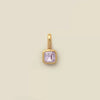 Necklace Pendant Women's Mixed Gemstone Setting Titanium Steel Geometric Style Set With Diamonds
