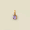 Necklace Pendant Women's Mixed Gemstone Setting Titanium Steel Geometric Style Set With Diamonds