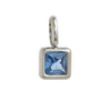 Necklace Pendant Women's Mixed Gemstone Setting Titanium Steel Geometric Style Set With Diamonds