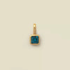 Necklace Pendant Women's Mixed Gemstone Setting Titanium Steel Geometric Style Set With Diamonds