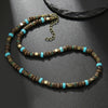 Necklace Pine Stone Alloy Geometric Handmade Punk Hip Hop Style
