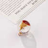 Necklace Plastic Resin Transparent Spherical Luminous Flying Eagle Diy Handmade Epoxy