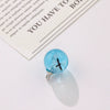 Necklace Plastic Resin Transparent Spherical Luminous Flying Eagle Diy Handmade Epoxy
