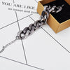 Necklace Resin Constellation Gold Plated Trendy Thick Chain Unisex