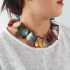 Necklace Resin Geometric Handmade Fashion