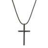 Necklace Retro Geometric Alloy Pendant Leather Rope Chain Electroplating