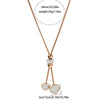 Necklace Ring Pendant Stainless Steel Geometric Electroplating Fashion For Women