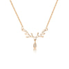 Necklace S925 Silver Geometric Design Cross Chain For Women
