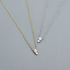 Necklace S925 Silver Geometric Electroplating Ochain Women's Jewelry