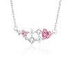 Necklace S925 Silver Love Star Geometric Design For Women