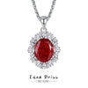 Necklace S925 Sterling Silver Geometric Style Diamond Chopin Chain For Women