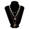 Necklace Set Alloy Beaded With Bow Star Pattern Electroplating For Women