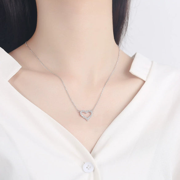 Necklace 925 Silver Geometric Electroplating