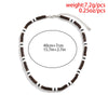 Necklace Soft Pottery Geometric Splicing Wooden Beads Men's